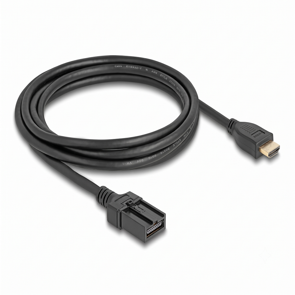 Metabee Automotive HDMI Cable Type A Male to Type E Male 3m 4k 60Hz