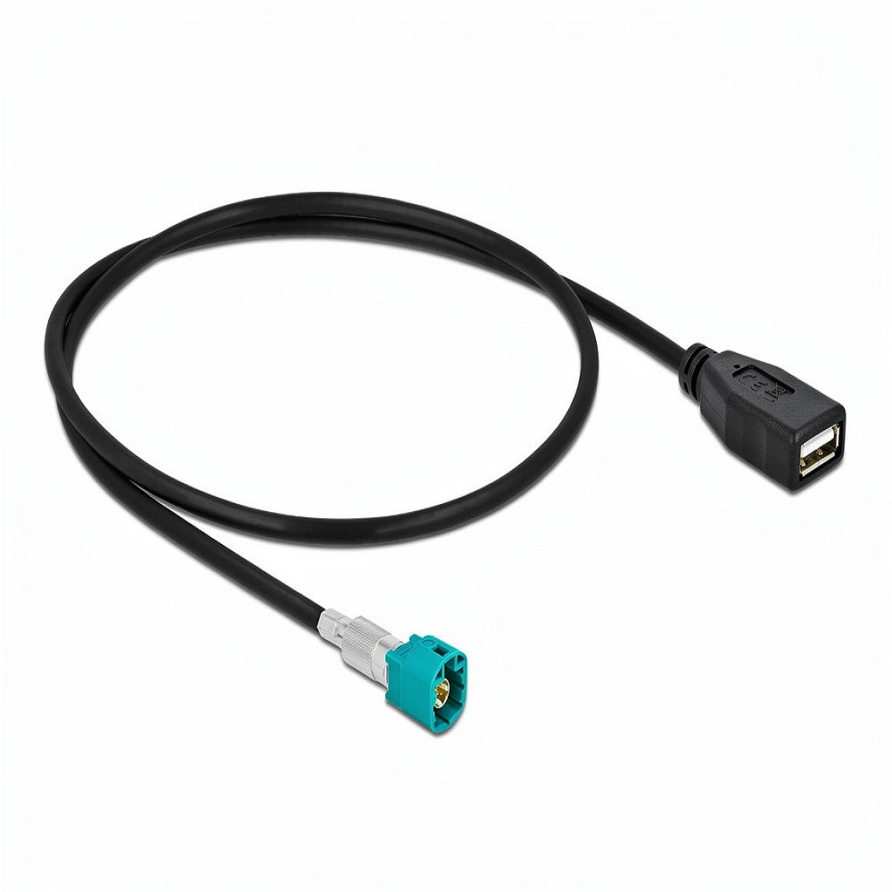 Metabee Automotive HSD Z Code Male to USB 2.0 Type A Female Cable High Speed Data 0.5m Premium