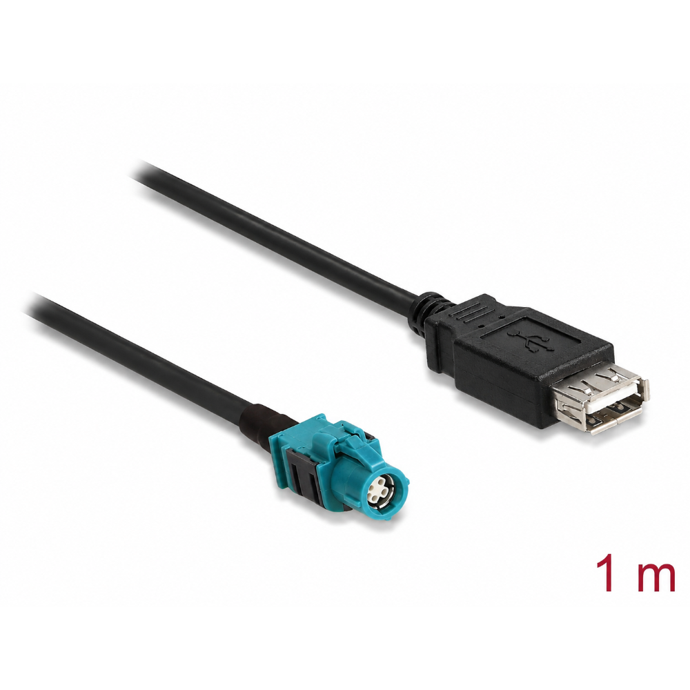 Metabee HSD Z Code Female to USB 2.0 A Type Female Cable High Speed Data Cable 1m
