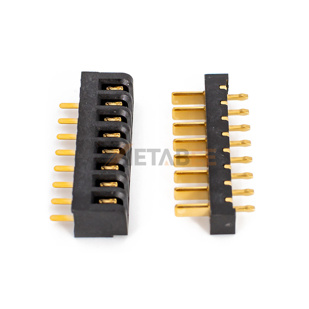 Metabee 8P Battery Blade Connector for Laptop, Plug and Socket, PCB Mount, Through Hole, 2.0mm Pitch