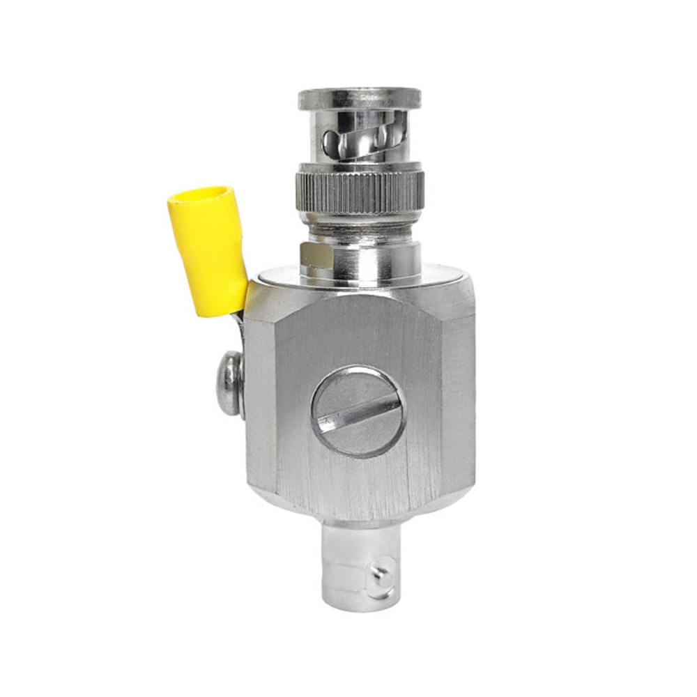 BNC macho a BNC hembra Coaxial Protector contra sobretensiones RF 3Ghz 10KA-20KA IP65 75 Ohmios 01