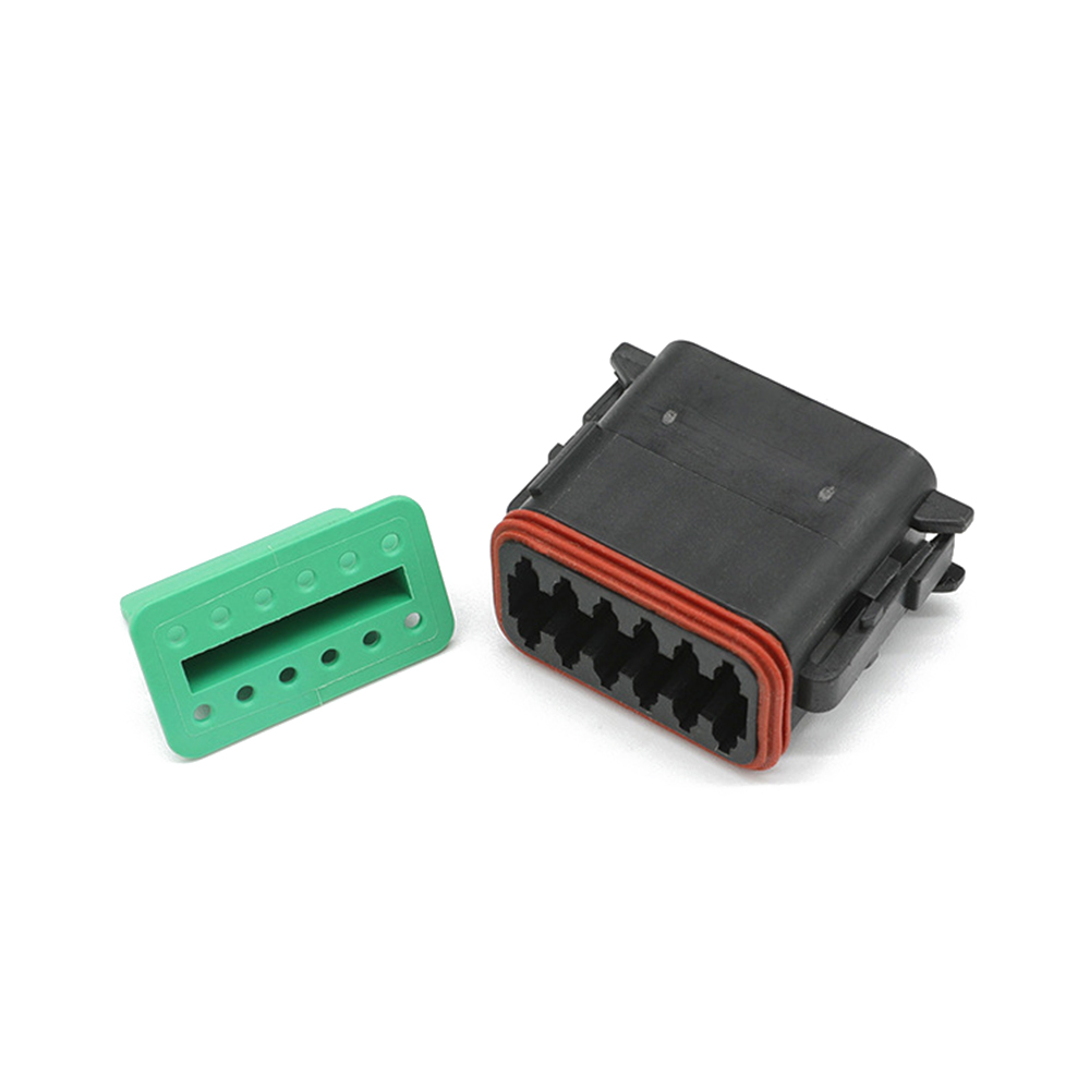 DT06-12S-E004 DEUTSCH Automotive Connectors  12Pin Female