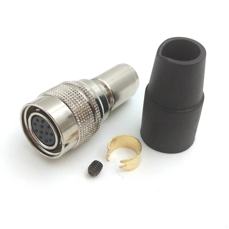 Hirose 12-poliger Buchsenstecker für Industriekameras