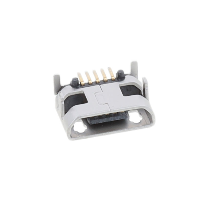 METABEE Micro USB Type-B 5-Pin Receptacle, R/A, PCB Mount, SMT