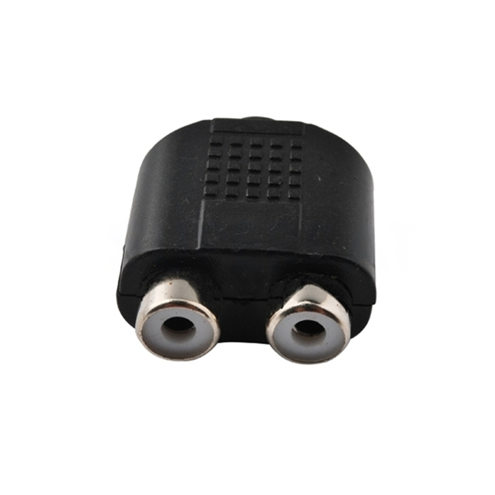 3.5-RCA RFアダプター 3.5mmジャックからRCAジャックへのアダプター