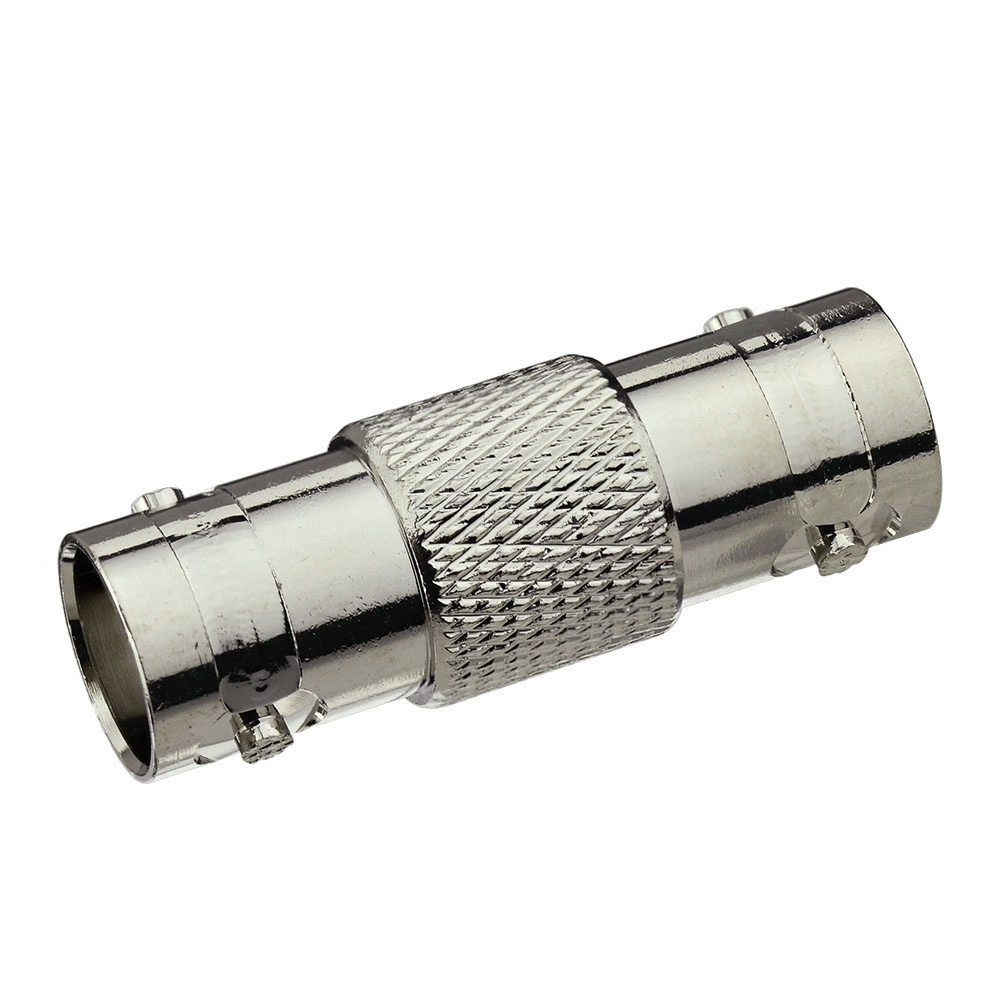 50 ohm BNC Adapter BNC Jack to BNC Jack Straight Adapter for CCTV Video Camera