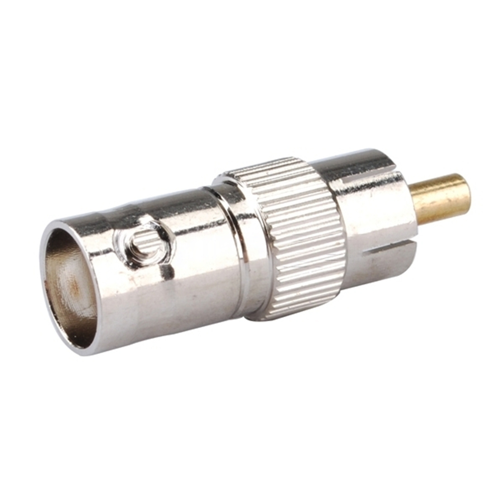 BNC Jack Female to RCA Plug Male Adapter Straight