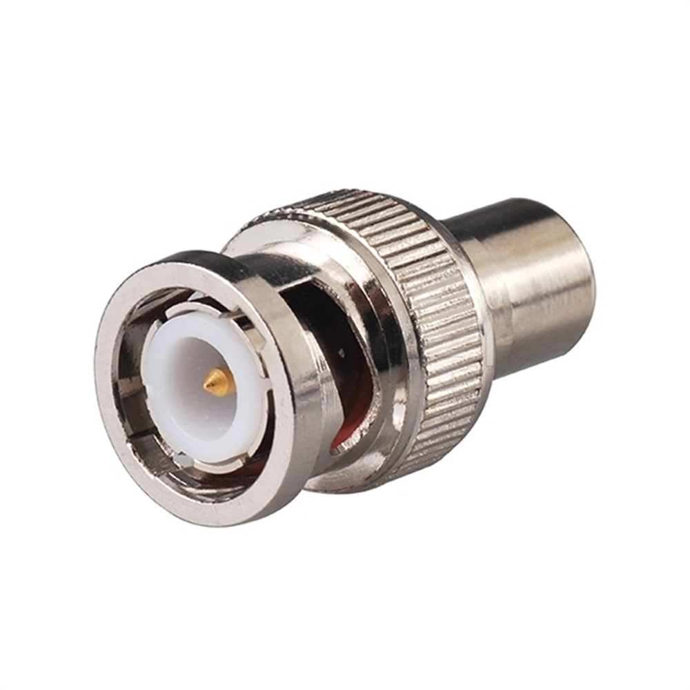 BNC Plug Male to RCA Jack Female Adapter Straight
