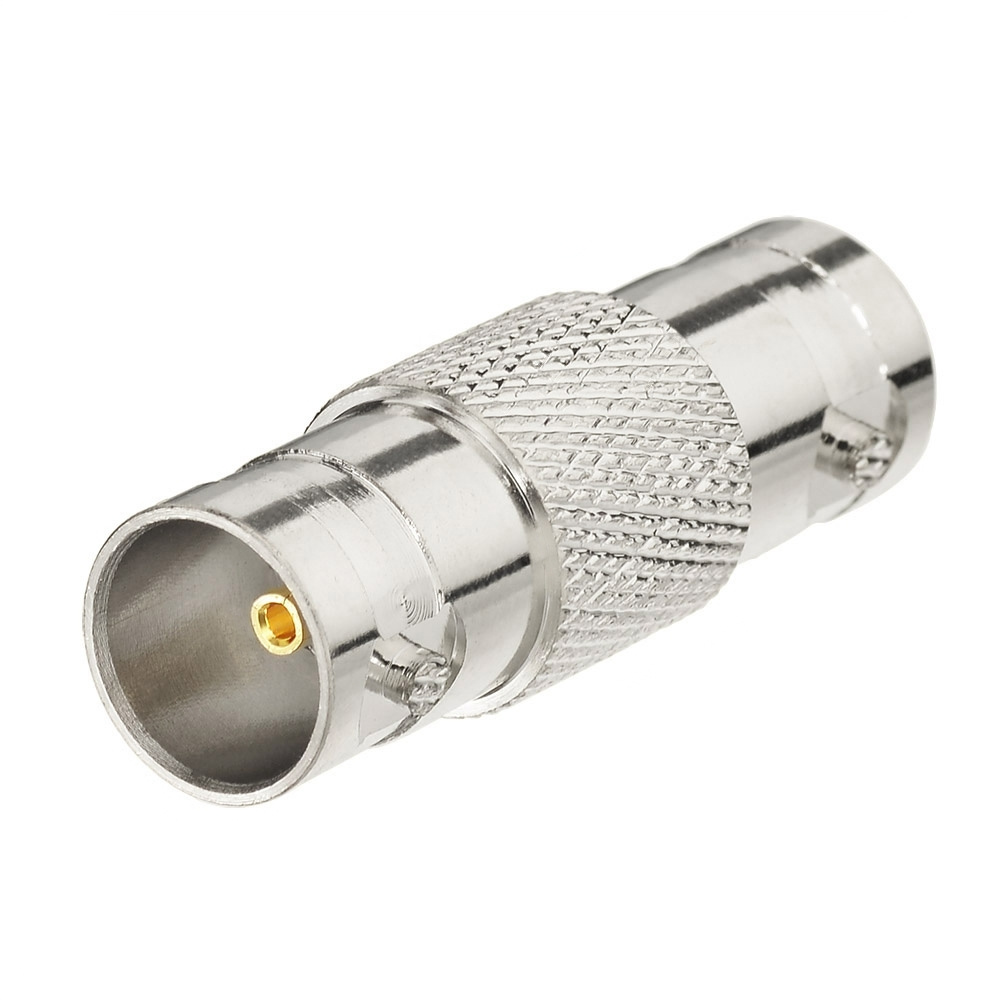 75 Ohm BNC Adapter BNC Jack to BNC Jack Straight Adapter for CCTV Video Camera