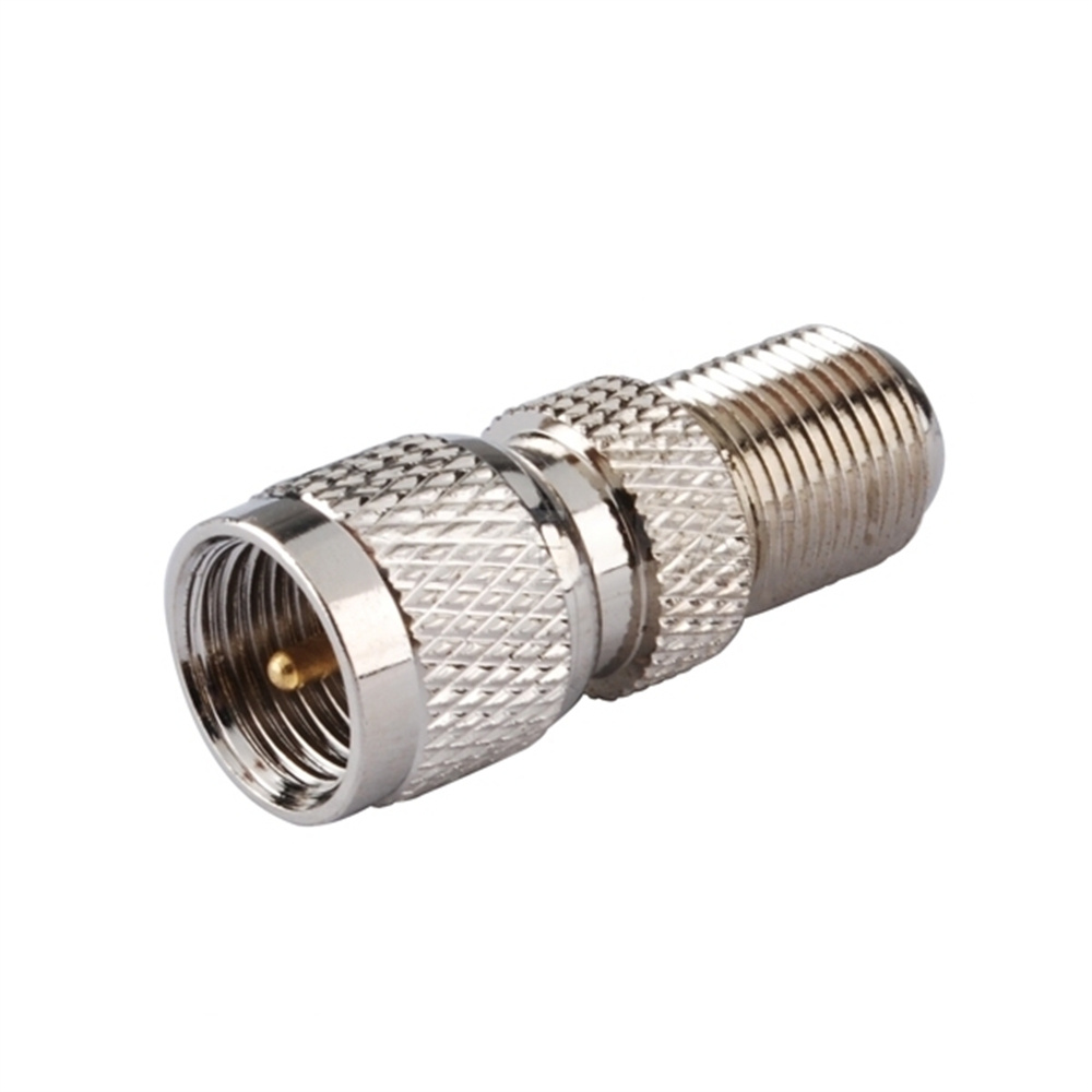 F Jack Female to MiNi UHF Plug Male Adapter Straight