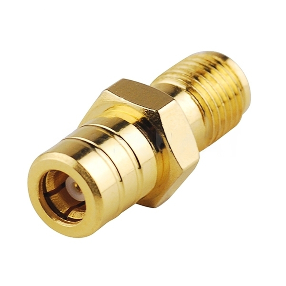 DAB Aerial Antenna Connector SMA Jack Female to SMB Plug Adapter Straight