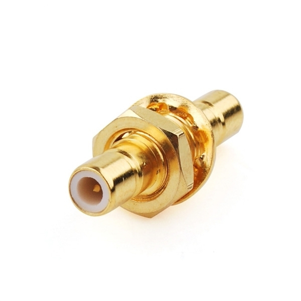 SMB jack female to SMB jack female bulkhead 50 ohm Straight RF adapter