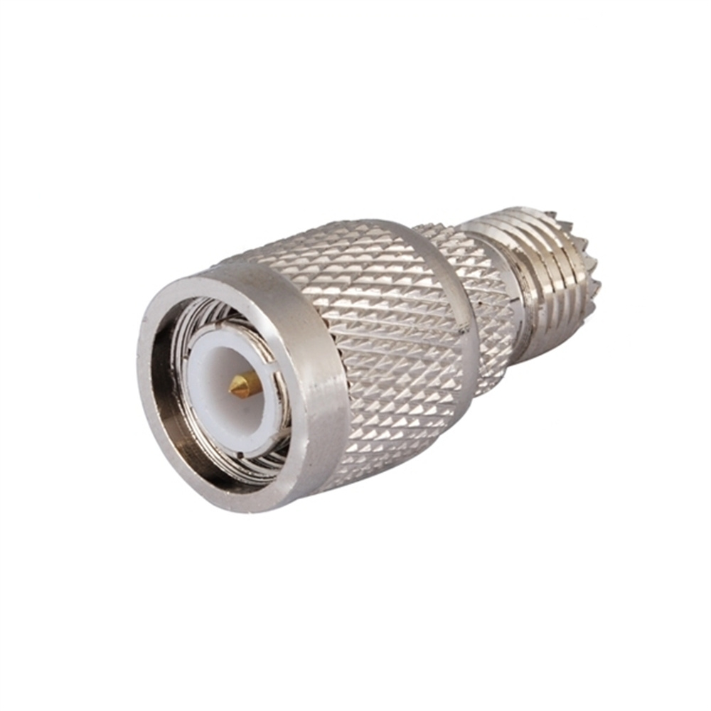 TNC Plug Male to MiNi UHF Jack Female Adapter Straight