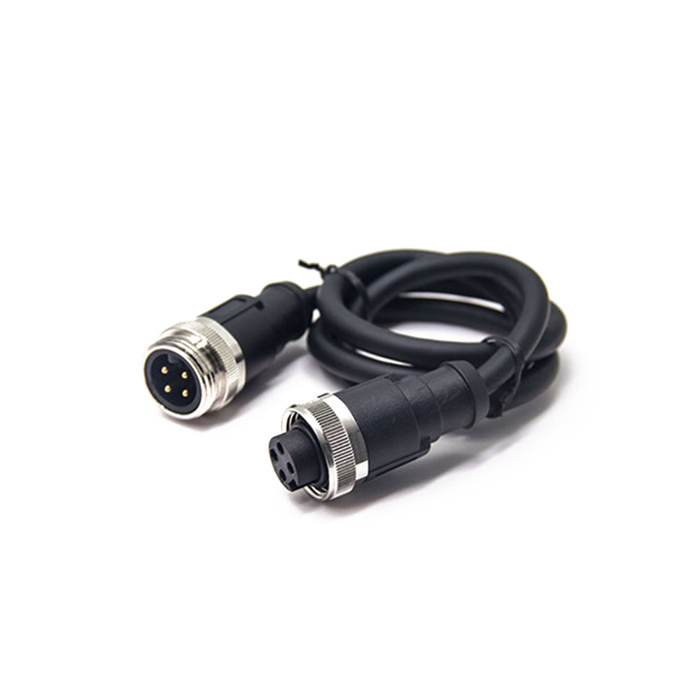 Mini changement de câble d'alimentation prise mâle 7/8 "à prise femelle 7/8", 4 positions avec câble PVC de 1 m