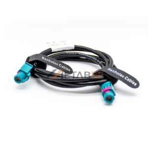 HSD 4P Z Coded Female to HSD 4P Z Coded Female Signal Cable 1M