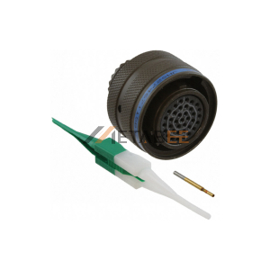 D38999 Series III Connector, D38999/26WD5SN Female Plug In-line Cable, 5 Pin Crimp, N Orientation