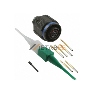 D38999 Series III Connector, D38999/26WE6SN Female Plug In-line Cable, 6 Pin Crimp, N Orientation
