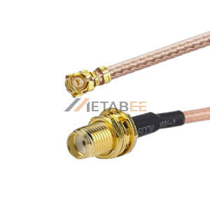 SMA Female Bulkhead to IPEX Female Cable Assembly With 20cm 50Ohm RG316 Cable