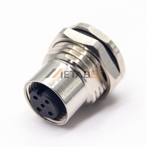 M12 Panel Mounting Connector