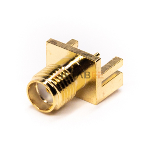 Coaxial Connector SMA Straight Jack Female Pin Panel Mount Edge Mount 50 Ohm