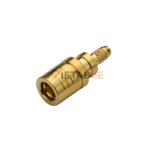 Coaxial Connector SMB Straight Male Female Pin Crimp Cable Type 75 Ohm
