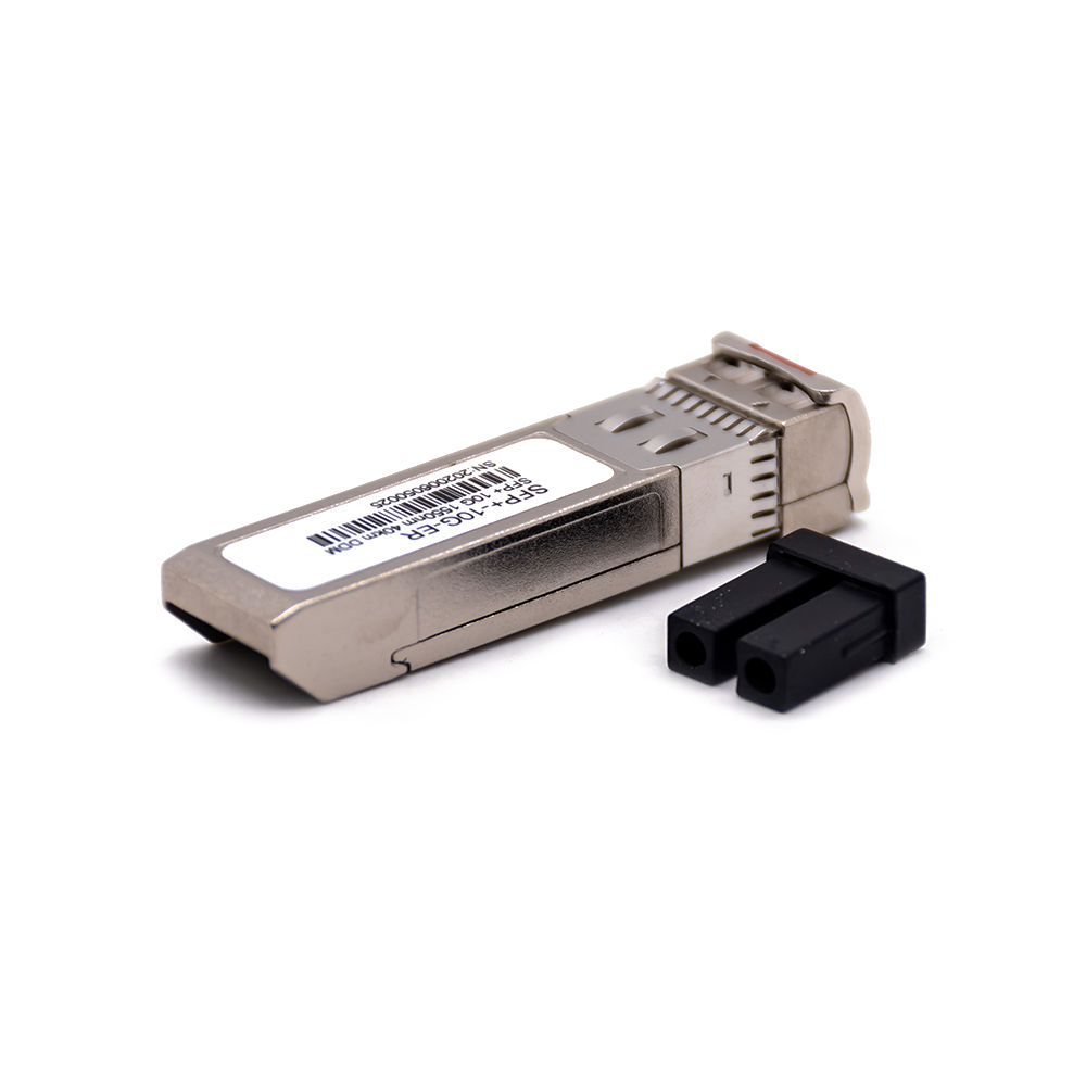 SFP+-10G-ER، 10G SFP+ 1550nm 40km DOM وحدة الإرسال والاستقبال الضوئية LC SMF