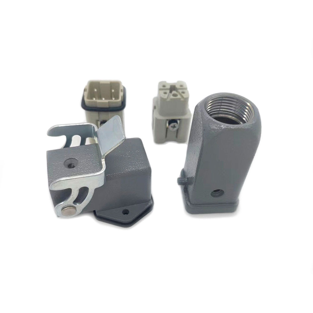 重载连接器组件 H3A 顶部接入 M20 隔板安装 HA 4 针笼式夹端子