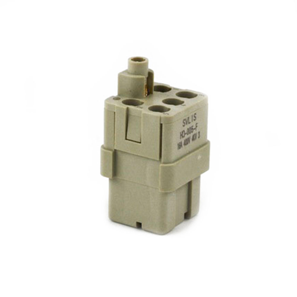 Heavy Duty Connector Insert HQ 2 Pin Female Insert Crimp Terminal