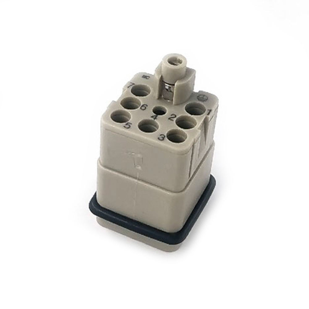 Heavy Duty Connector Insert HQ 7 Pin Female Insert Crimp Terminal