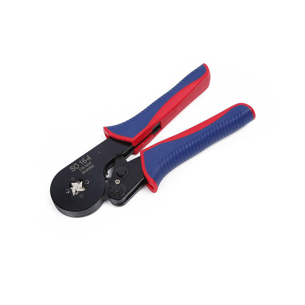 Crimping Tool, SO 16-4, 0.08-16.0mm², Blue, Terminal Crimper