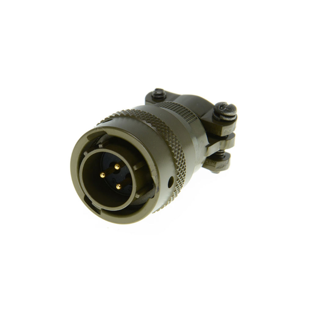 MIL-DTL-26482 Series 1 Connector,MS3116F12-3P Male cable mount plug,3 Pin solder