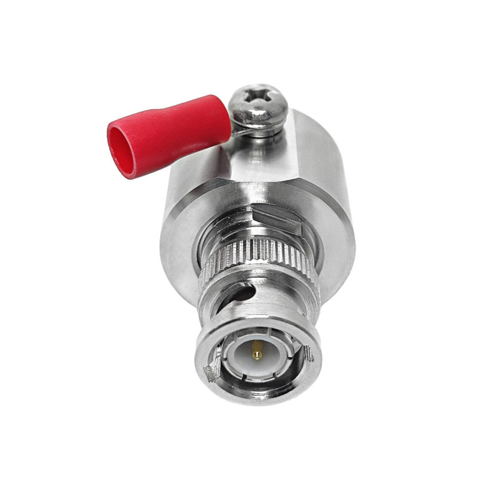 BNC macho a BNC hembra mamparo coaxial RF protector contra sobretensiones 3Ghz 10KA-20KA IP65
