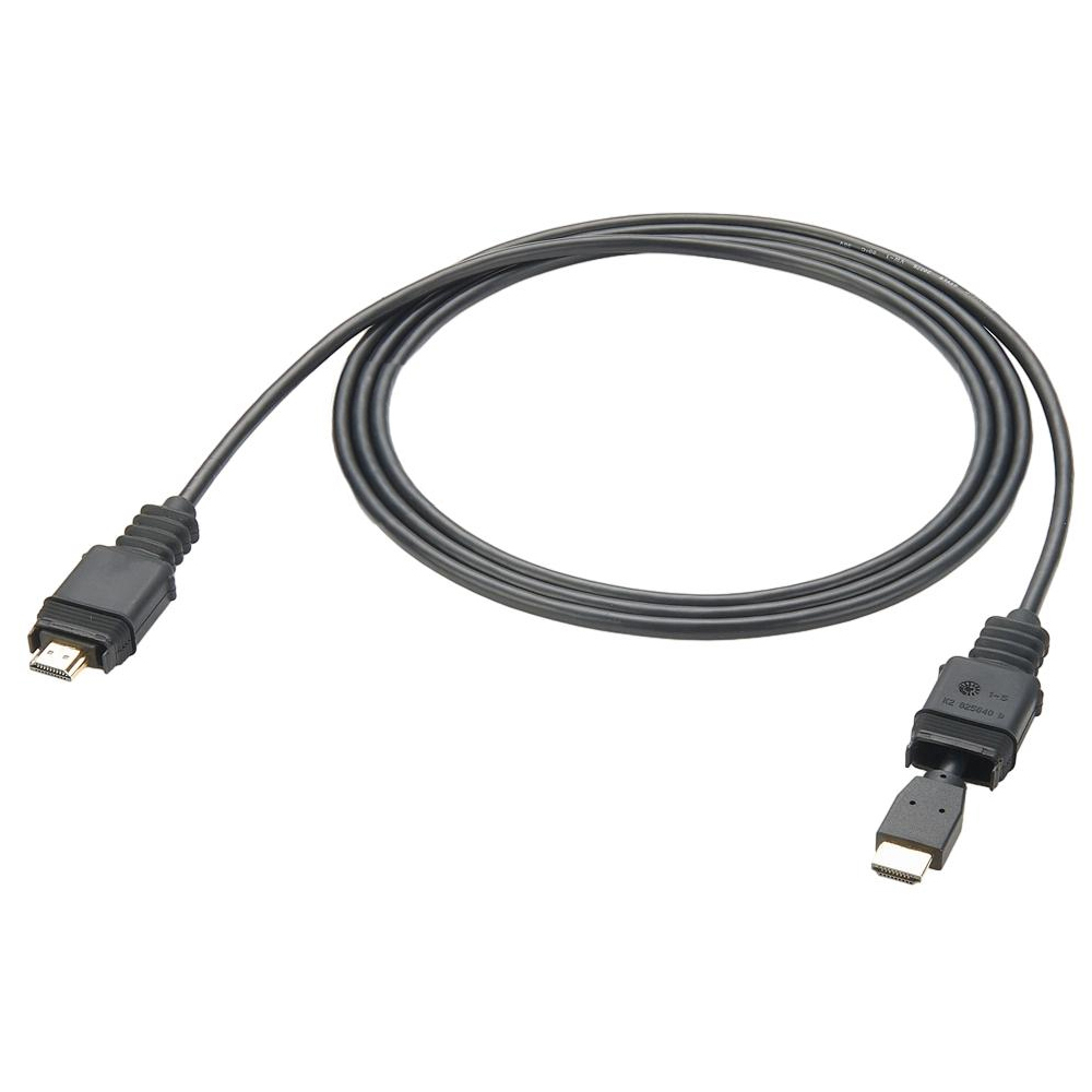 Fsap HDMI to HDMI Eac Cable 474118A With 100cm Round Black Cable