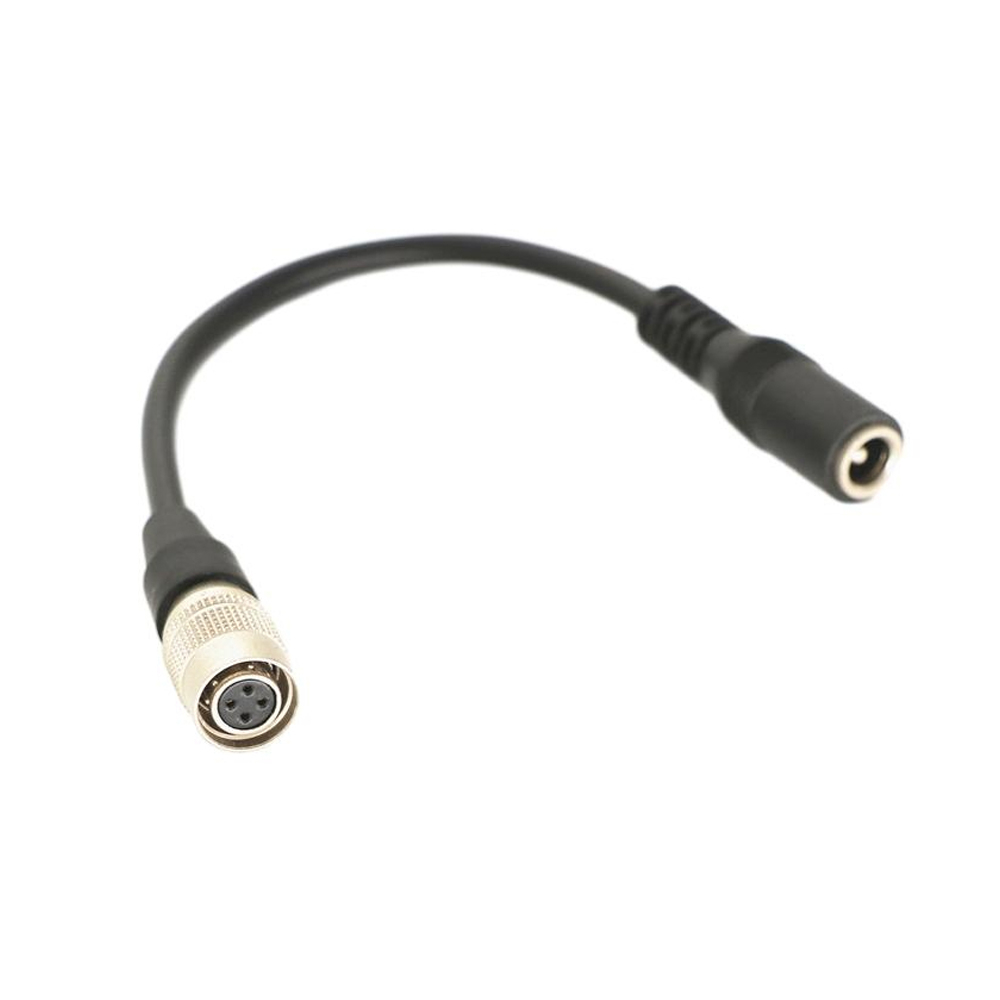 HR HR10A-7p-4p to DC Cable With 30cm Round Black Cable