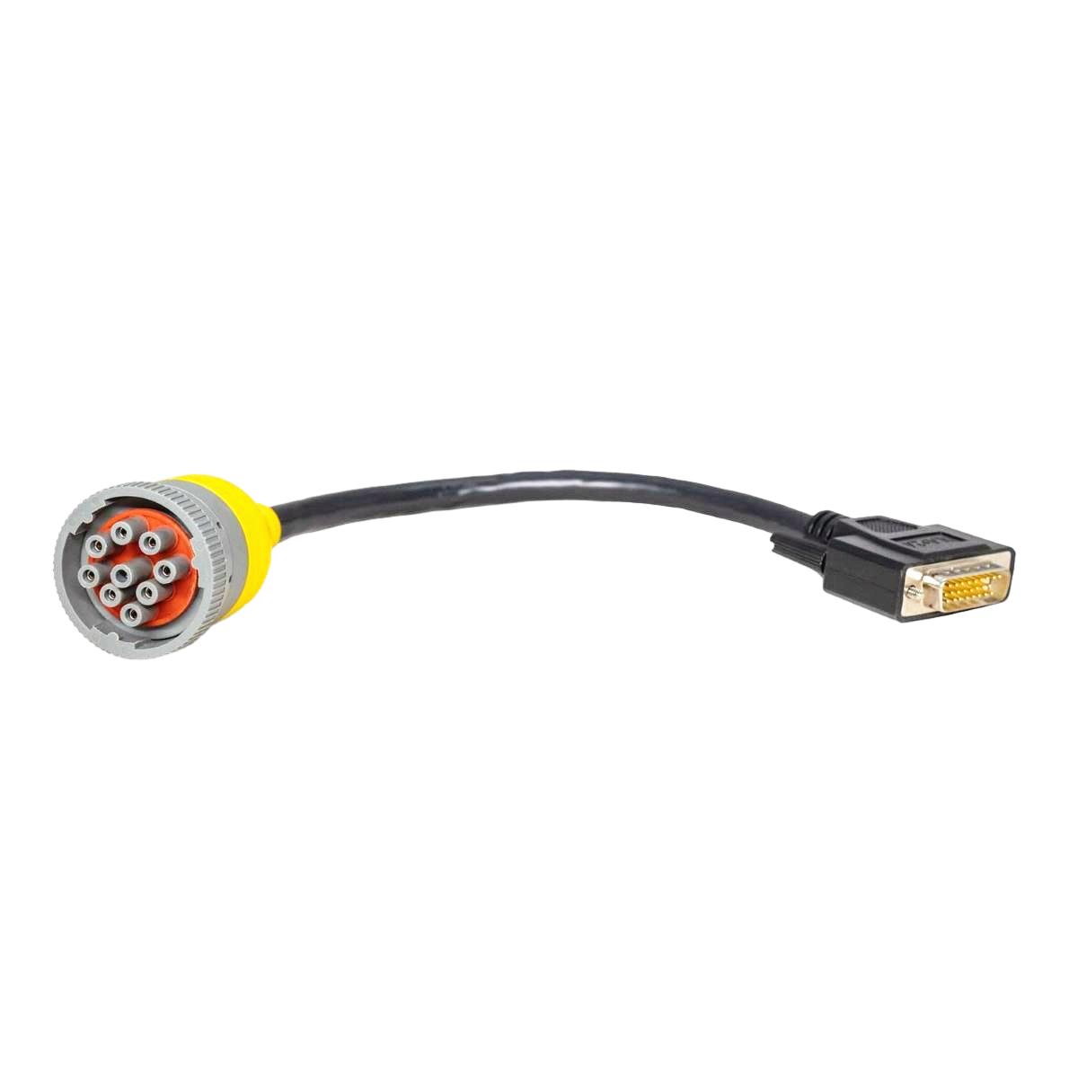 DT J1939 auf DB26 Diagnosekabel für Noregon Dla+ 2.0 mit 10 cm rundem schwarzen Kabel