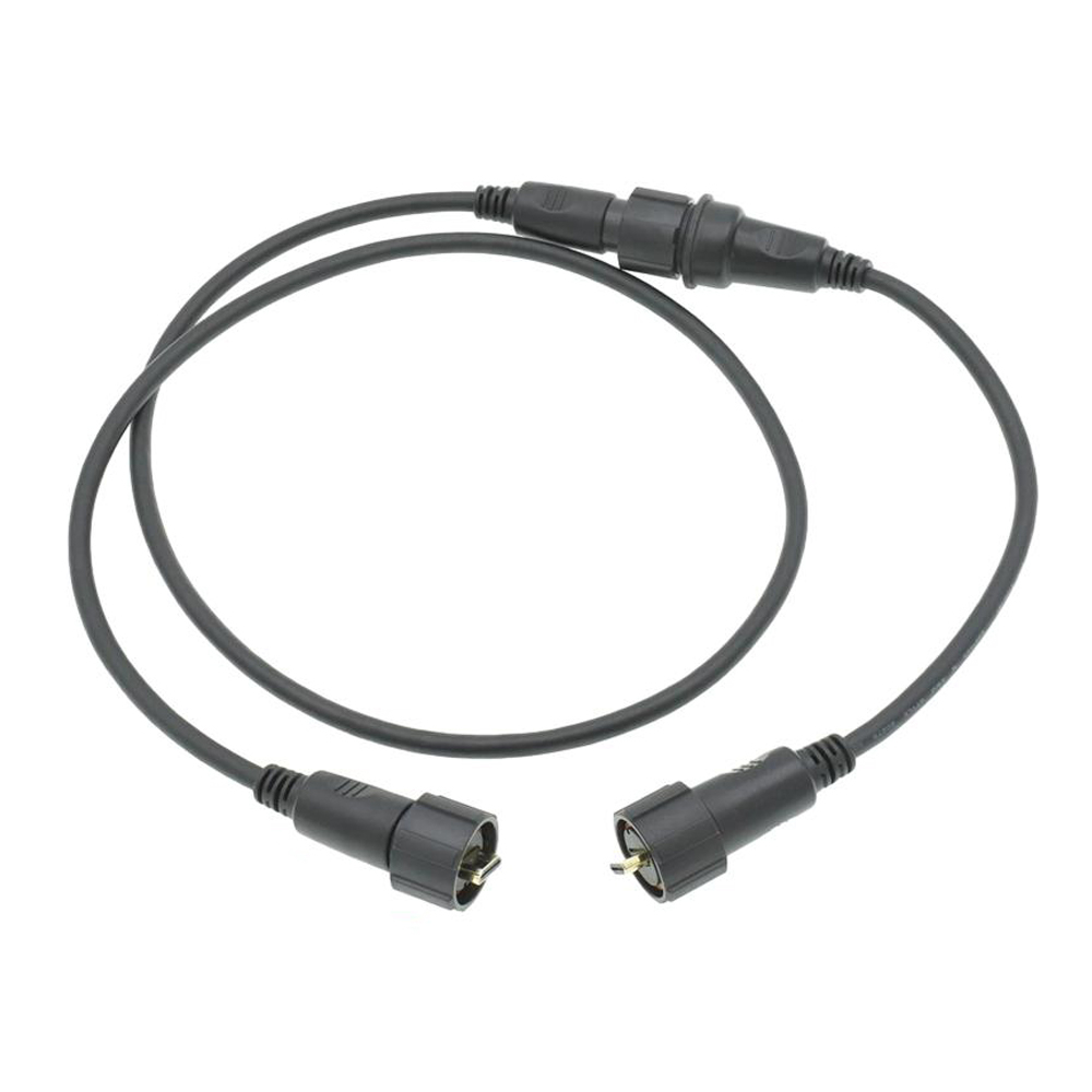 HDMI to HDMI Outdoor Waterproof HDMI Cable With 30cm Round Black Cable