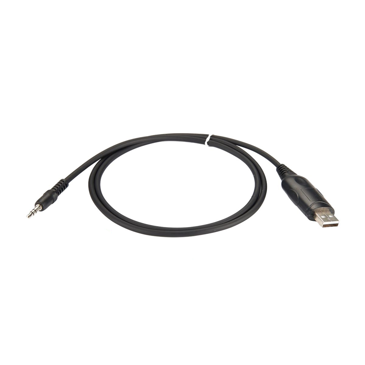 USB to 2.5mm Audio Plug Cable RS232 With 30cm Round Black Cable
