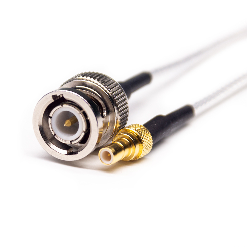 BNC Male to SMB Female Cable Assembly  With 10cm 50 Ohm RG316 Coaxial Cable