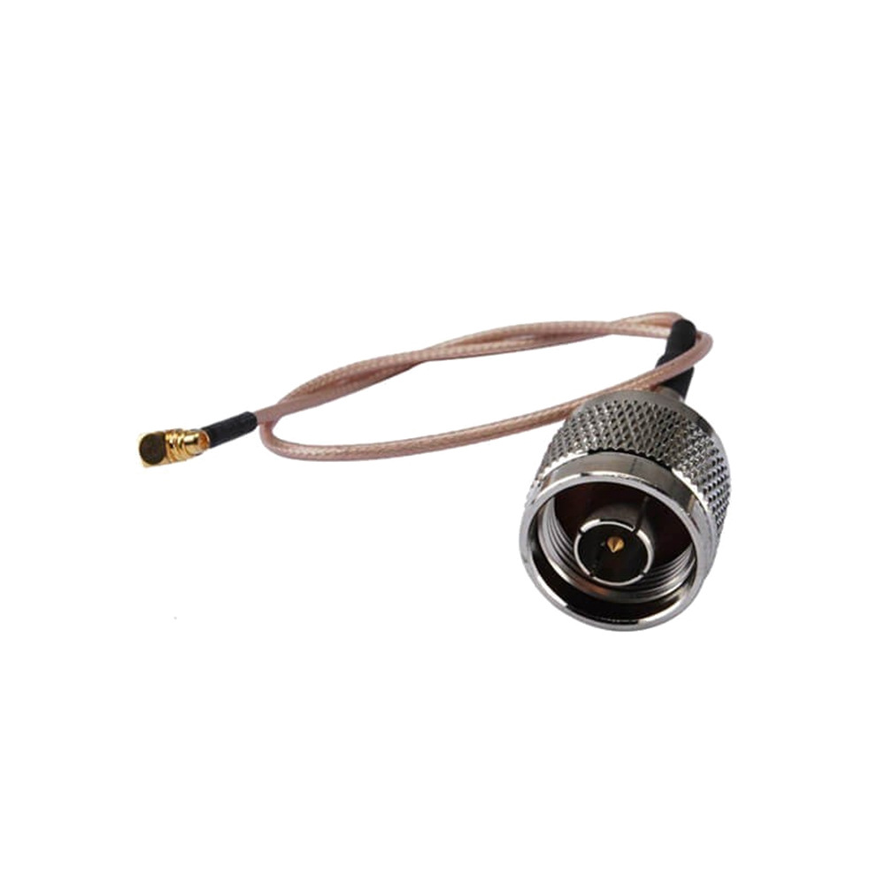 N Plug to MMCX Plug RF Cable Assemblies 30cm RG178 Cable 50ohm