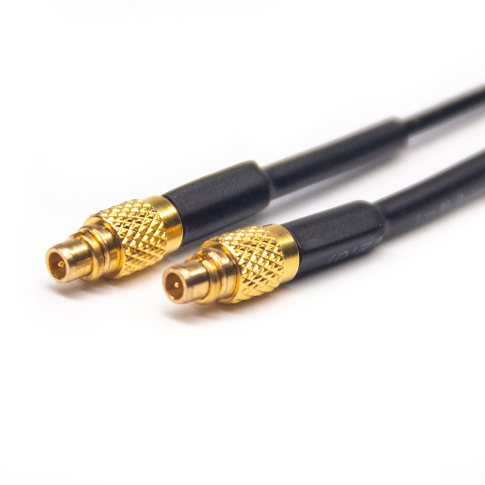 MMCX Male to MMCX Male RF Cable Assembly With 10cm 50Ohm 1.37 Cable