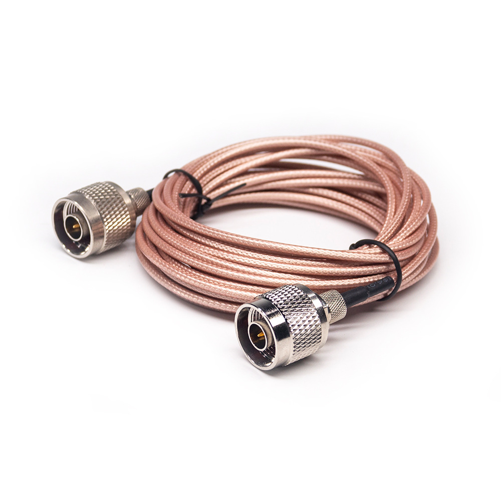 N Male to N Male RF Cable Assembly With 500cm 50Ohm RG316 Coax