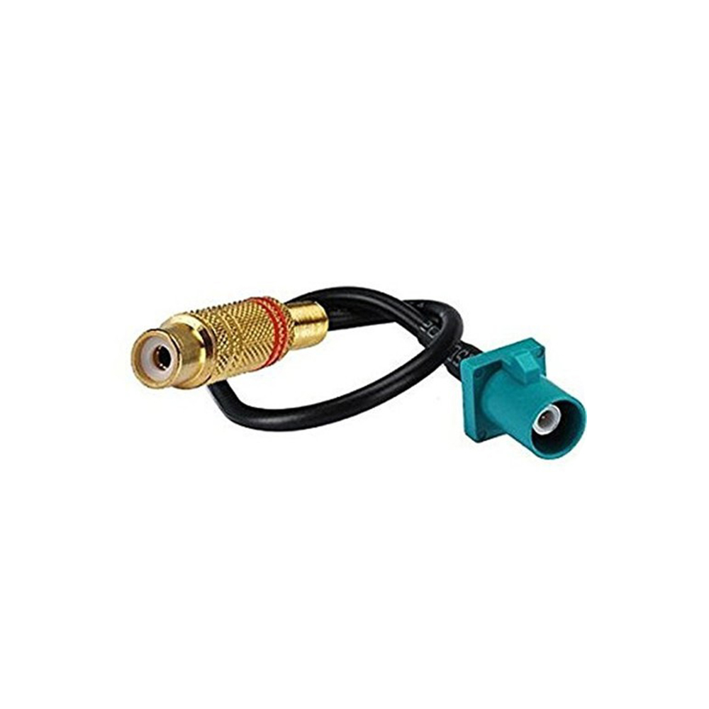 Ensembles de câbles Fakra Z Code mâle vers prise RCA RF avec câble RG174 de 30 cm 50ohm
