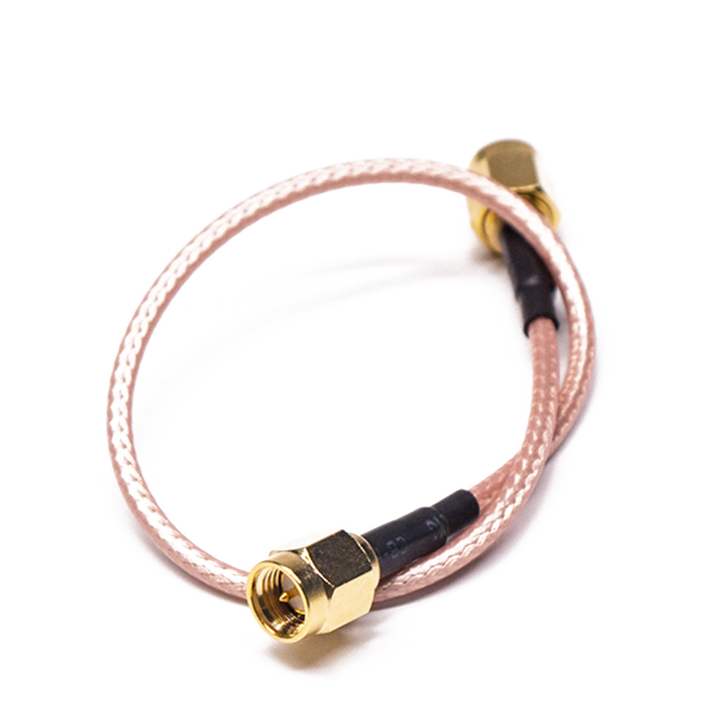 SMA プラグ - SMA プラグ RF ケーブル アセンブリ 20cm RG316 ケーブル 50ohm