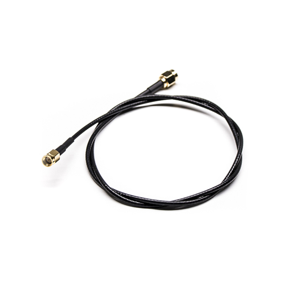 SMA プラグ - SMA プラグ RF ケーブル アセンブリ 100cm RG174 ケーブル 50ohm