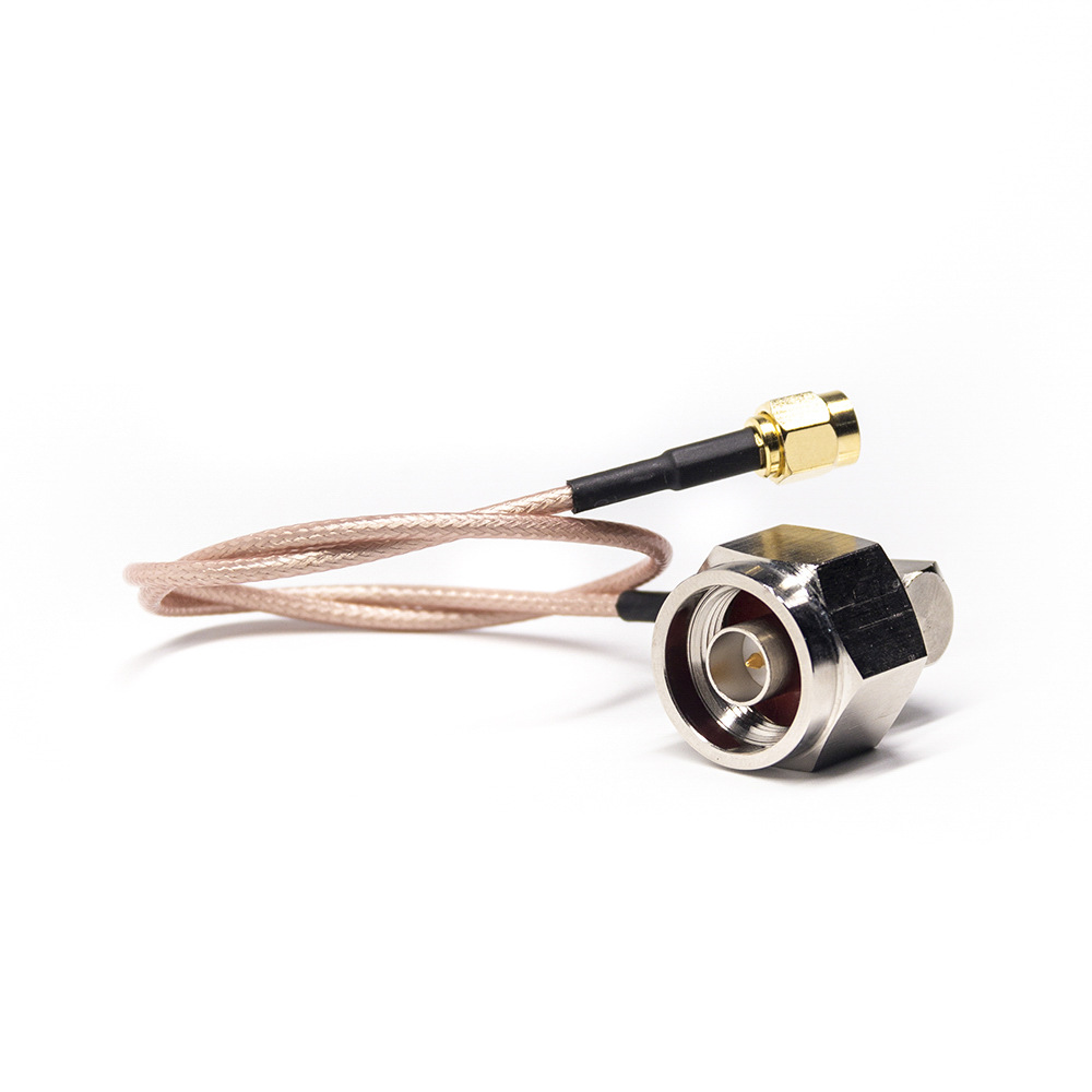 SMA Plug to N Plug RF Pigtail Cable 30cm RG316 Cable 50ohm