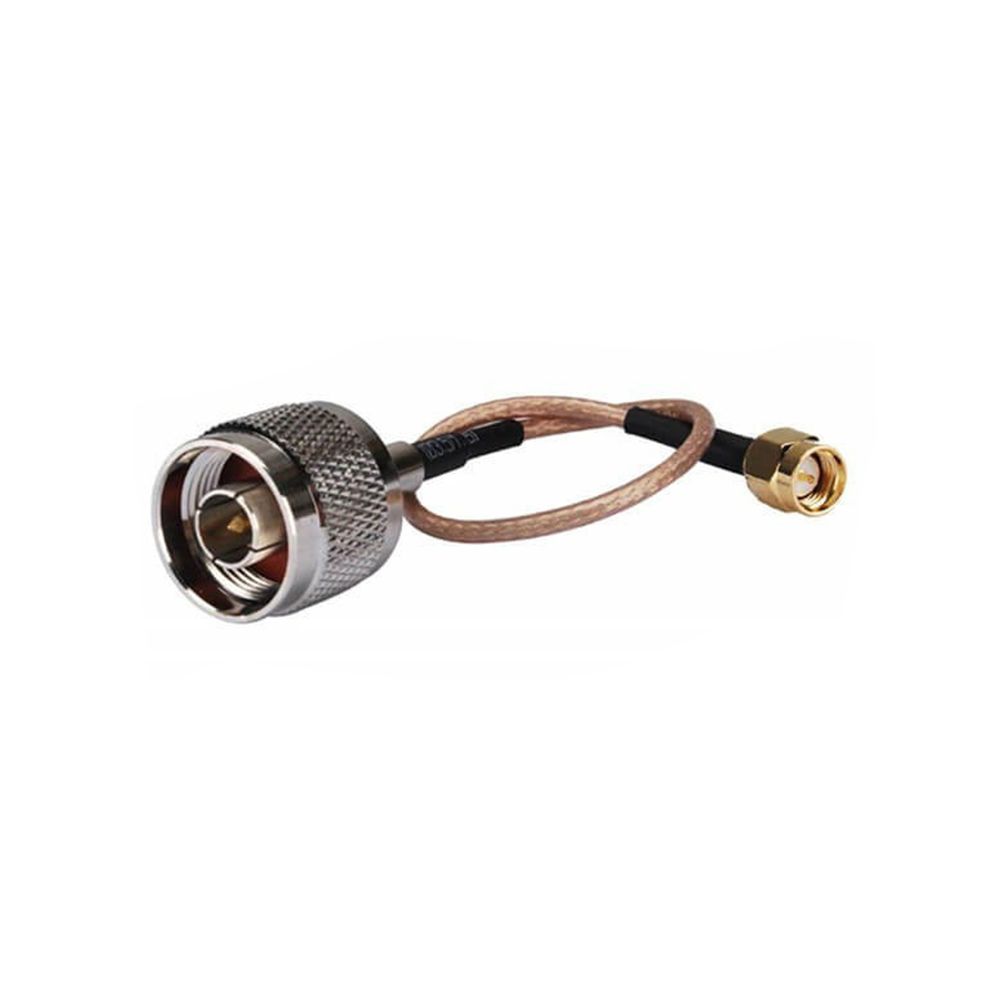 SMA Male to N Male Cable Assembly With 15cm 50 Ohm RG316 Coax