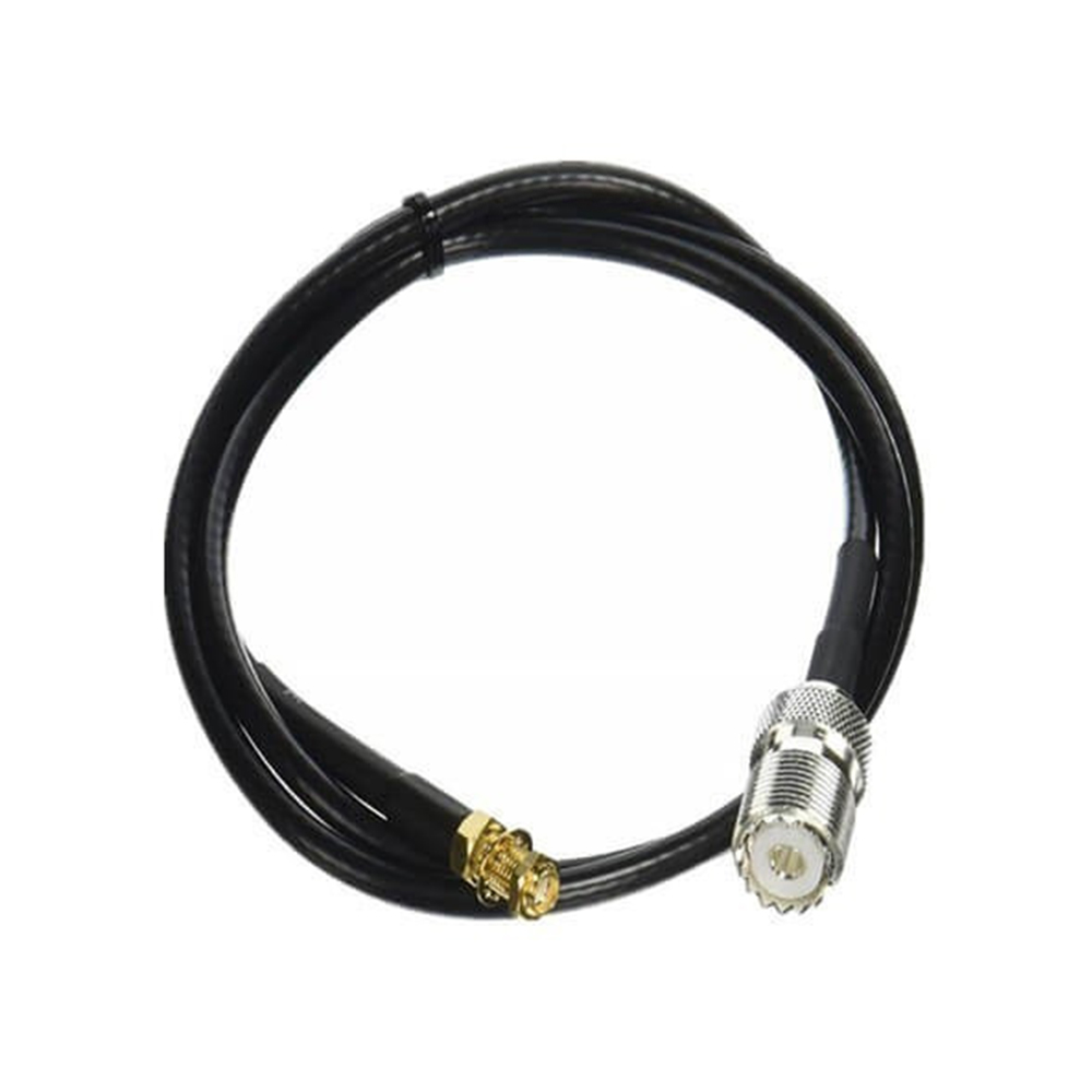 SMA Female Bulkhead to UHF Female Cable Assembly With 20cm 50Ohm RG316 Cable