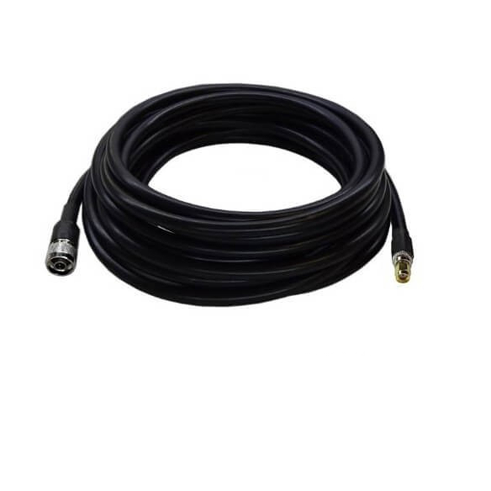RP SMA Male to N Male Cable Assembly With 800cm 50 Ohm LMR400 Coax