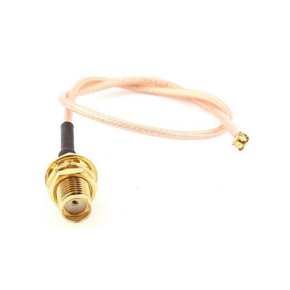 SMA Female Bulkhead to IPEX Female Cable Assembly With 20cm 50Ohm RG178 Cable