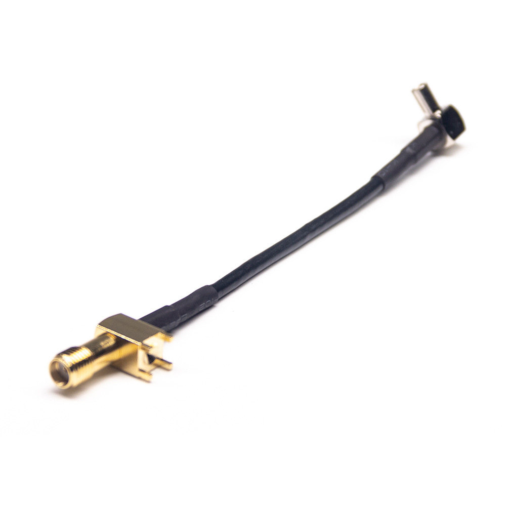 SMA ジャック - R/A TS9 プラグ RF ケーブル アセンブリ 20cm RG174 ケーブル 50ohm